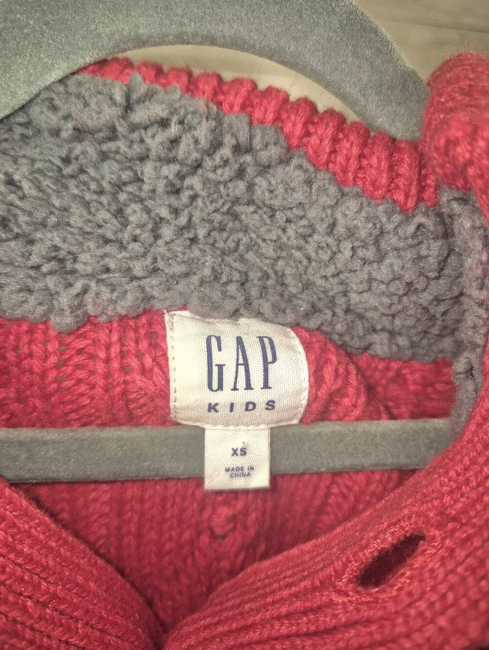 GAP size xs